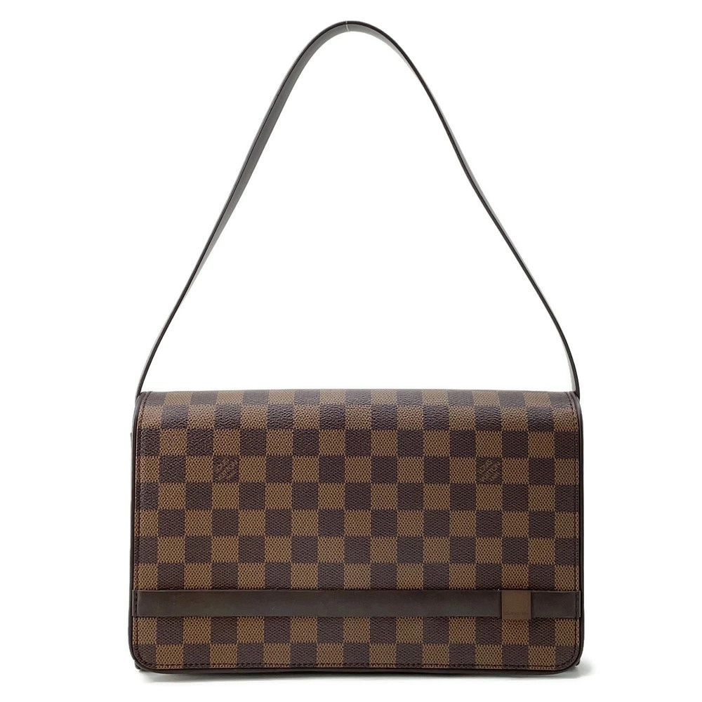 Louis Vuitton Damier Ebene Brown Tribeca Long Handbag Bag